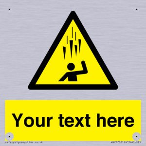 Custom Falling Ice sign